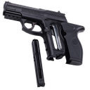 PISTOLA  CROSMAN C11 CO2 CAL. 4.5