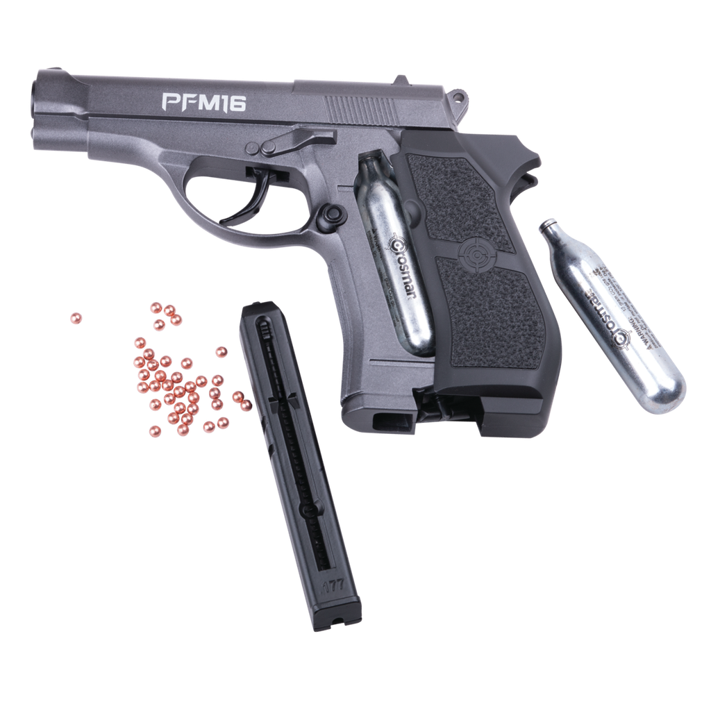 PISTOLA CROSMAN PFM16 CO2 CAL. 4.5