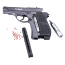 PISTOLA CROSMAN PFM16 CO2 CAL. 4.5