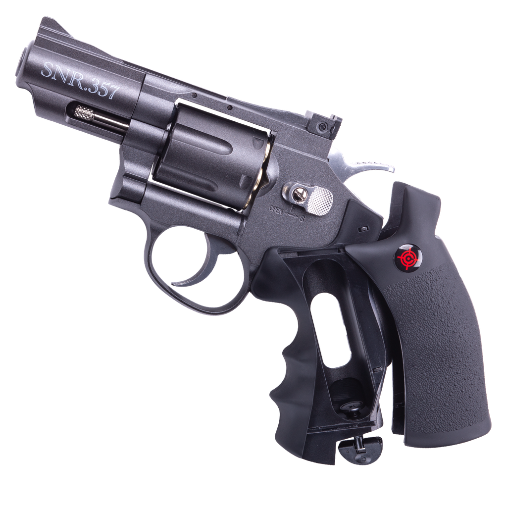 PISTOLA REVOLVER CROSMAN SNR357 CO2 CAL. 4.5