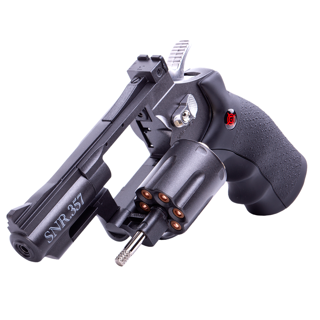 PISTOLA REVOLVER CROSMAN SNR357 CO2 CAL. 4.5