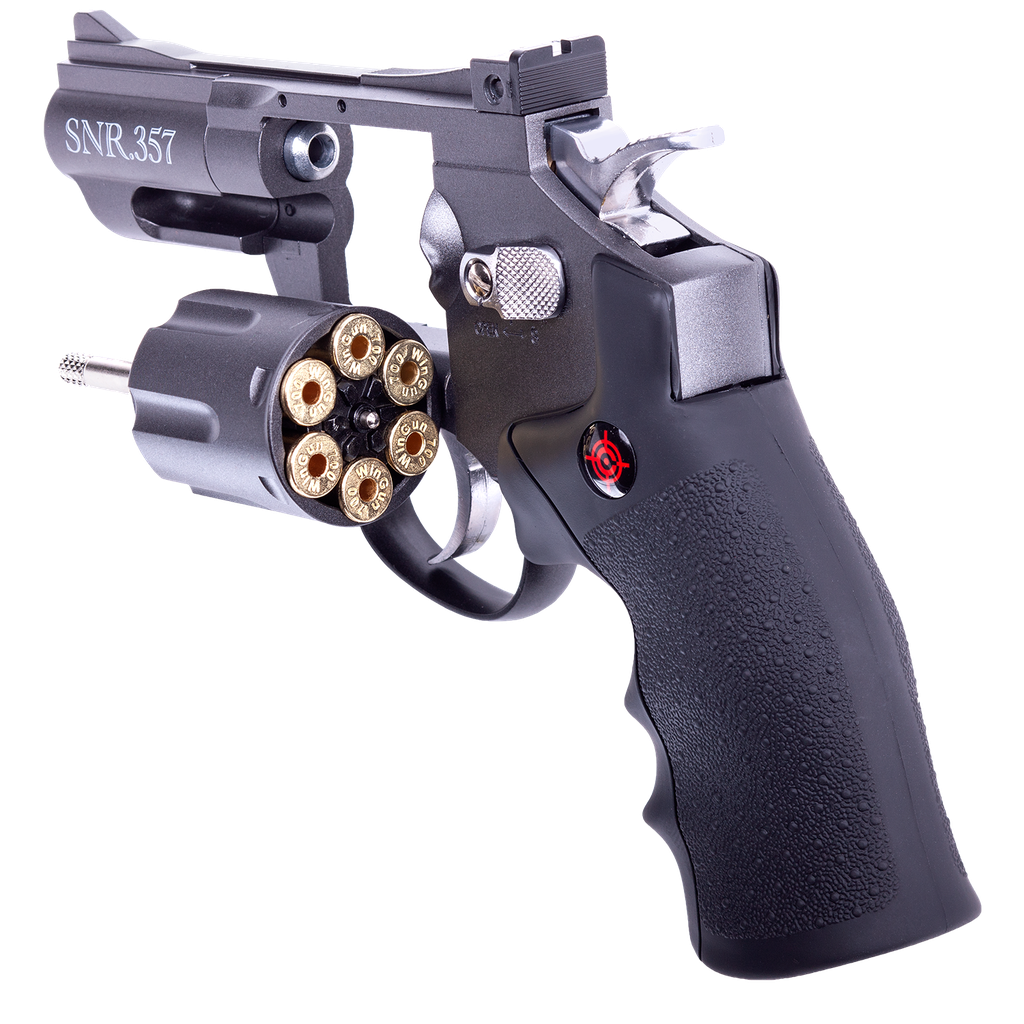 PISTOLA REVOLVER CROSMAN SNR357 CO2 CAL. 4.5