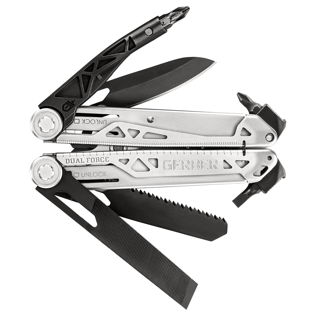 MULTIHERRAMIENTA GERBER DUAL FORCE CON FUNDA