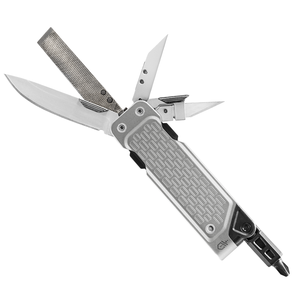 MULTIHERRAMIENTA GERBER LOCKDOWN DRIVER PLATA