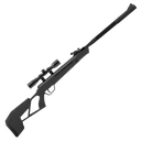 CARABINA CROSMAN MAG-FIRE MISSION CAL. 5.5 CON MIRA
