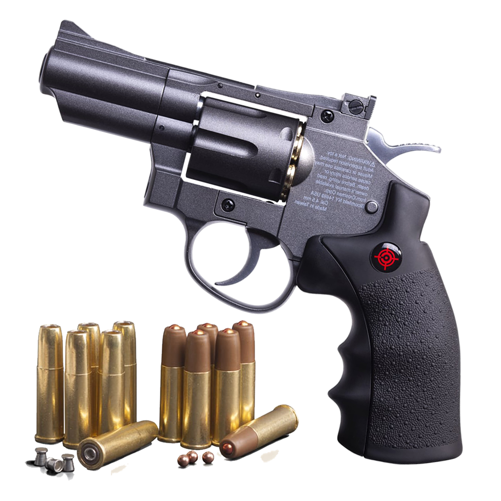 PISTOLA REVOLVER CROSMAN SNR357 CO2 CAL. 4.5