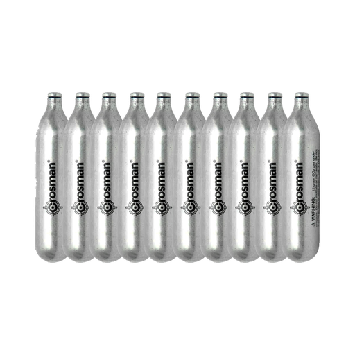 [2318-10] TANQUE CROSMAN DE CO2 DE 12GR. CON 10 PZ