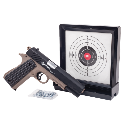 [S1911KT] PISTOLA CROSMAN 1911 KIT CON ACCESORIOS CAL. 4.5