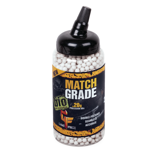 [SAP2020E] MUNICION AIRSOFT CROSMAN GAME FACE BIODEGRADABLE 20 GR. C/2000 PZ